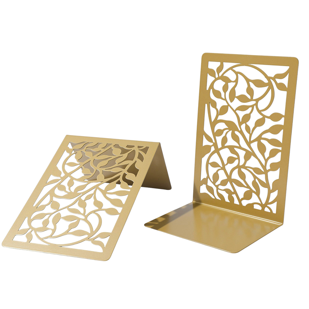 Heavy Equipment Used - 1 Pair of Gold Foil Hollow