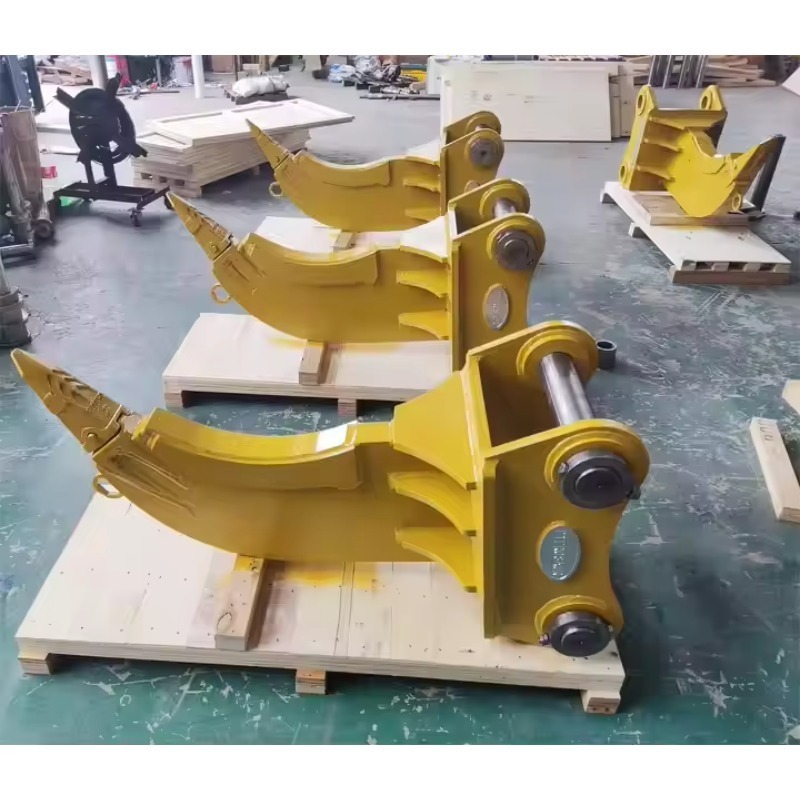 Heavy Equipment Mining - 20 Ton Rock Root Ripper Attachment