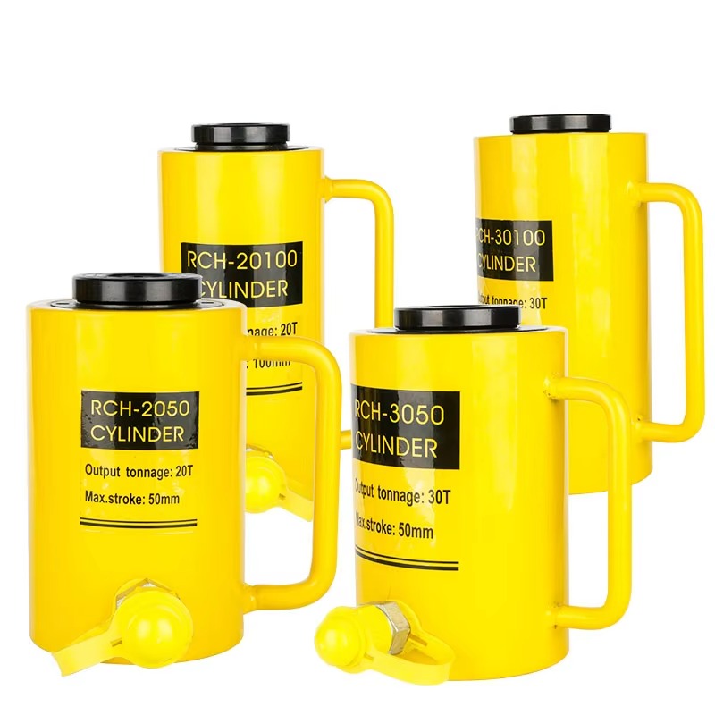 Heavy Equipment Repair Manuals - Hollow Hydraulic Jack Vertical Manual Double