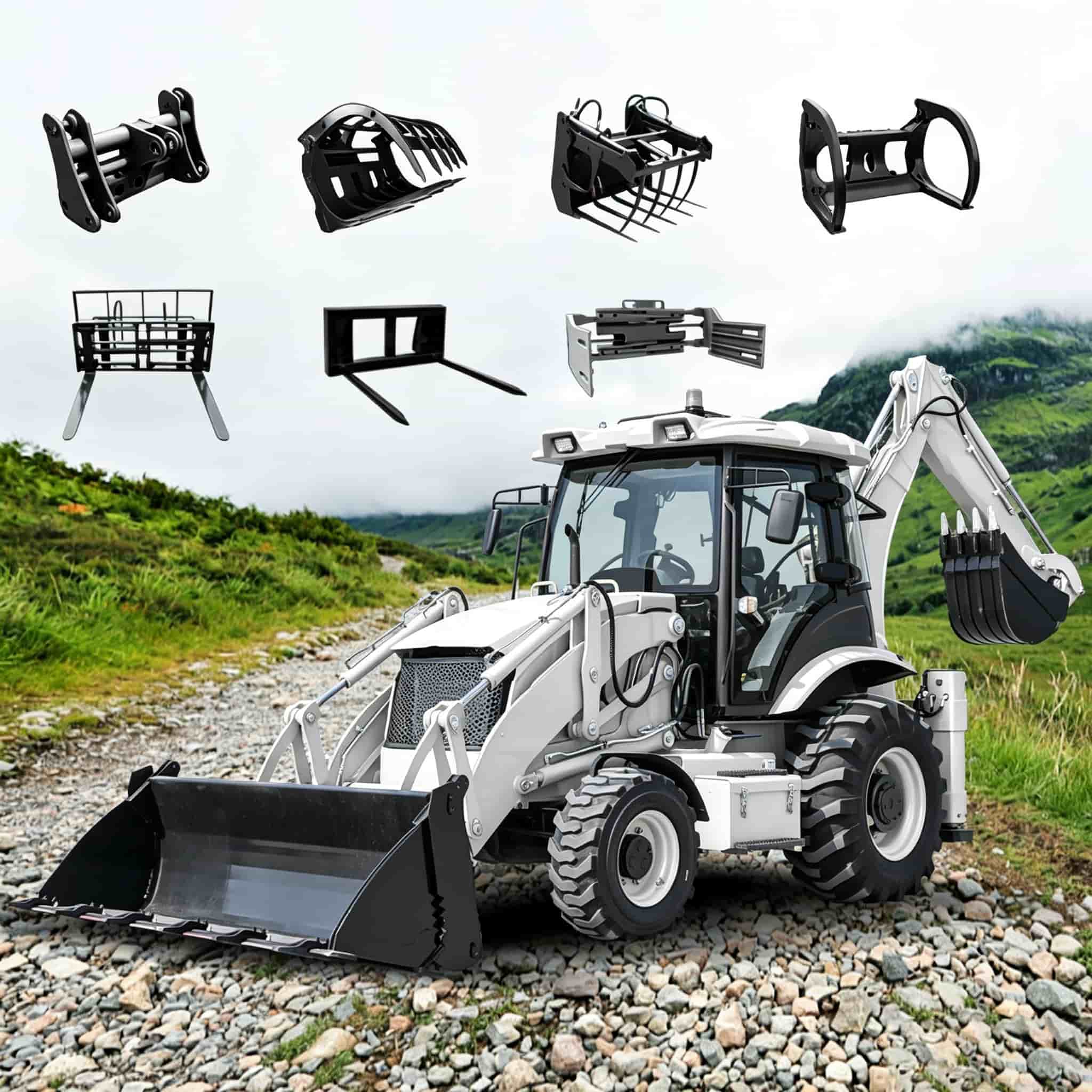 Heavy Equipment Used - 40-30C Ce Certified Backhoe Loader Euro
