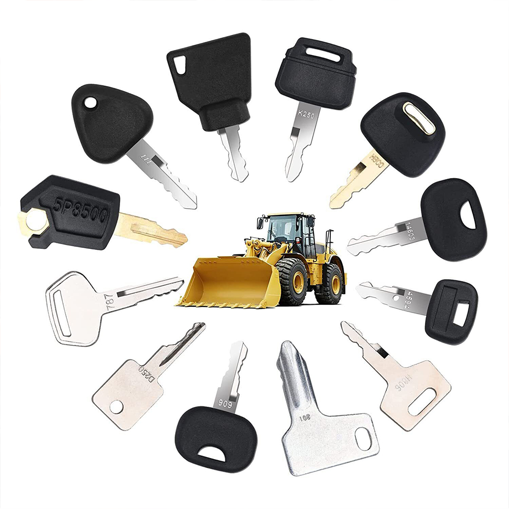 Heavy Equipment Used - 12Pcs Heavy Equipment Construction Ignition Key