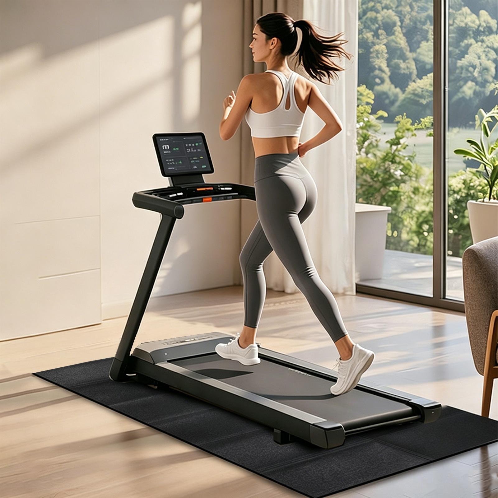 Treadmill Mat Vibration Absorb - Heavy Equipment Training review and price