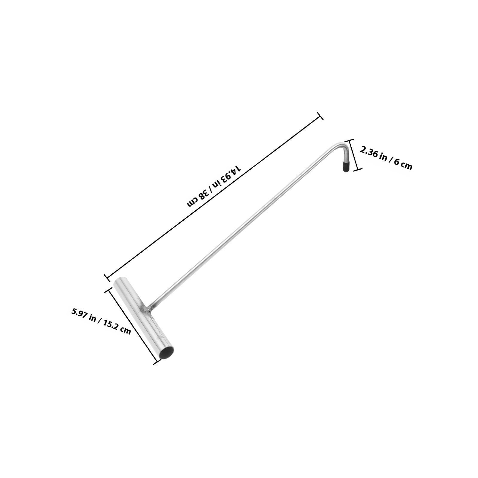 2Pcs Stainless Steel T-Shaped  - Manhole Cover Lifting review and price