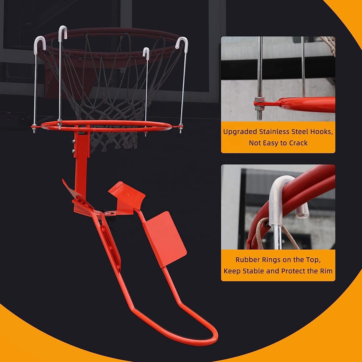 Heavy-Duty Steel Basketball Re - Heavy Equipment Training review and price