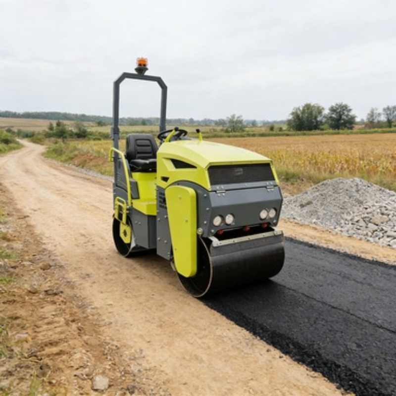Compactor Road Roller Vibrator - Heavy Equipment In Construction review and price