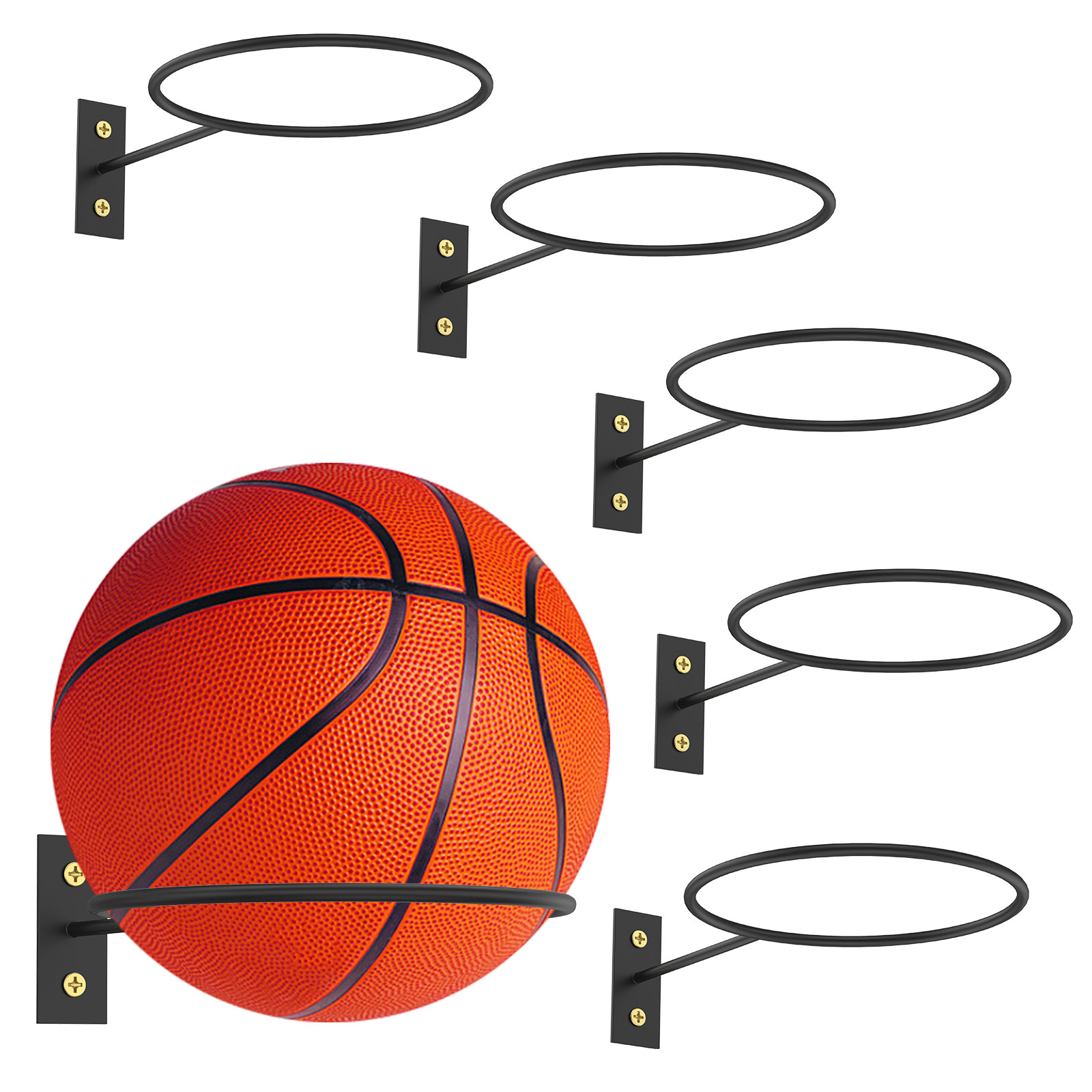 6Pcs Wall Mounted Ball Storage - Heavy Equipment Simulator review and price