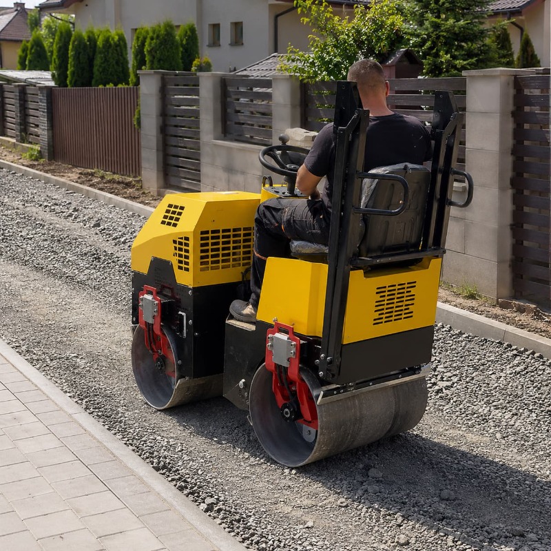 Double Drum Vibratory Road Rol - Heavy Equipment In Construction review and price