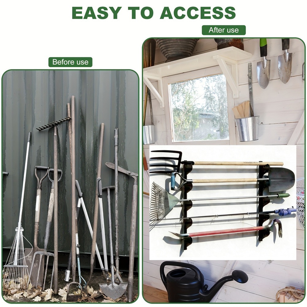 Wall‑Mounted Farm Yard Tool St - Heavy Equipment Storage Yard review and price