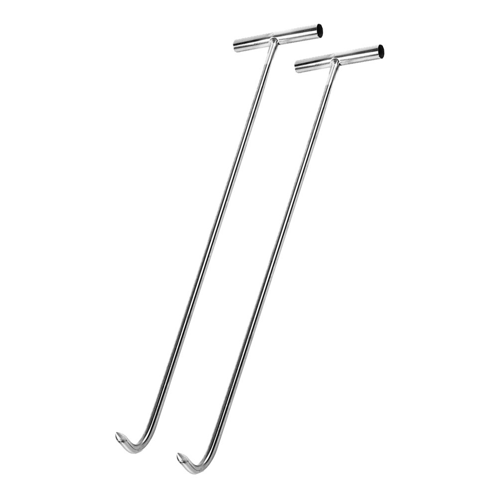2pcs Stainless Steel T Shape H - Manhole Cover Lifting review and price