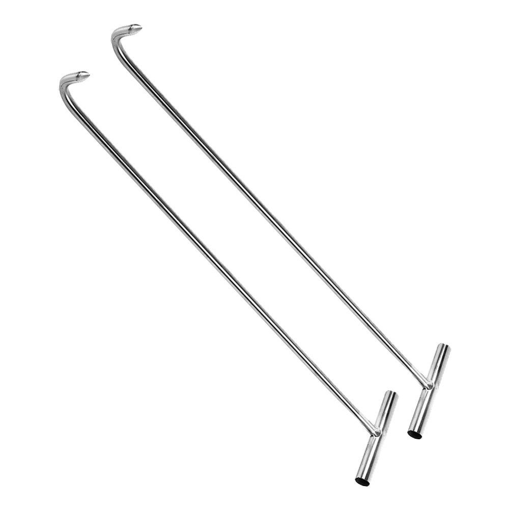 2pcs Stainless Steel T Shape H - Manhole Cover Lifting review and price