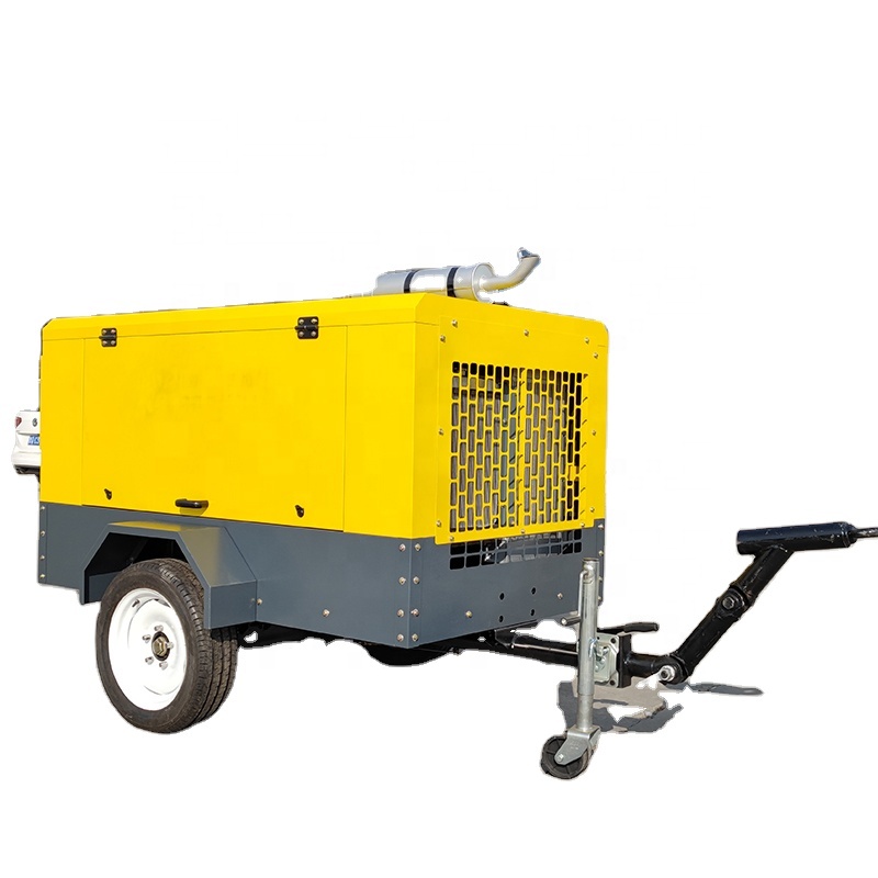 Portable Screw Air Compressor  - Heavy Equipment Mining review and price