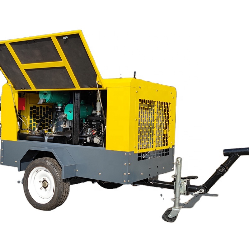 Portable Screw Air Compressor  - Heavy Equipment Mining review and price