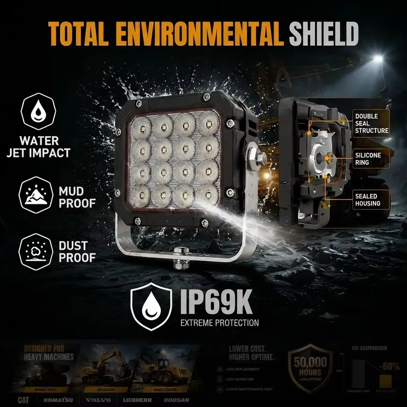 High Lumen Vibration Flood Lig - Heavy Equipment Mining review and price