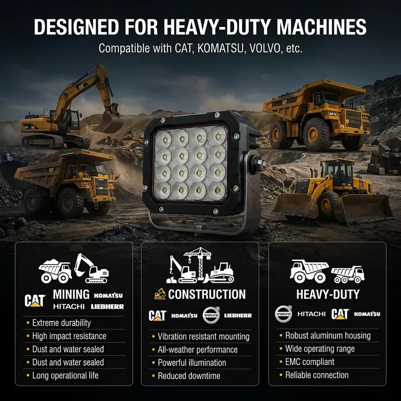 High Lumen Vibration Flood Lig - Heavy Equipment Mining review and price