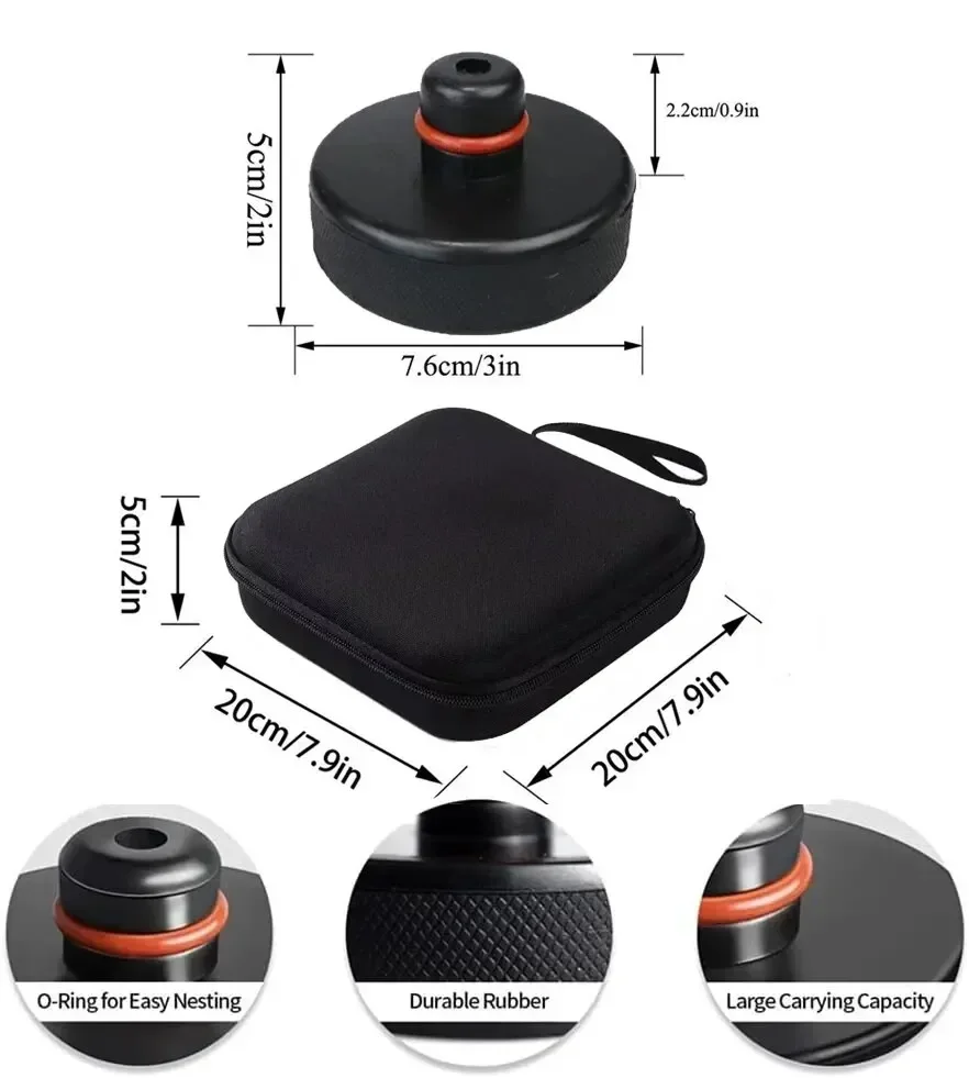 1/4Pcs Car Rubber Lifting Jack - Manhole Cover Lifting review and price