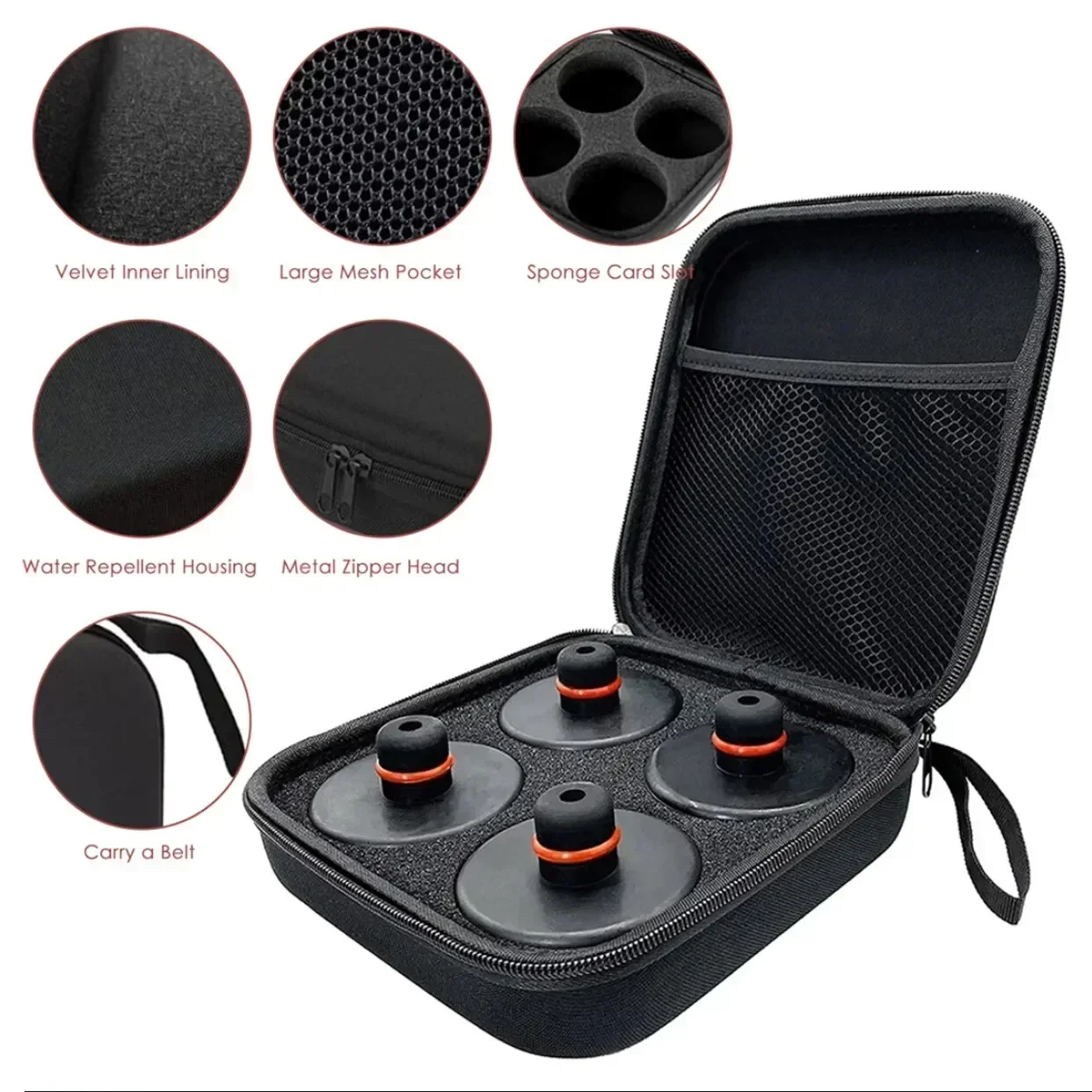 1/4Pcs Car Rubber Lifting Jack - Manhole Cover Lifting review and price