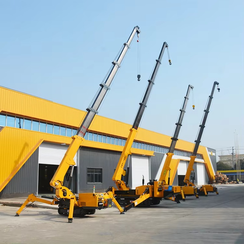 8T Hydraulic Spider Crane Heav - Heavy Equipment In Construction review and price
