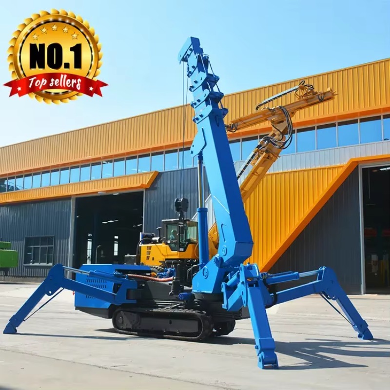 8T Hydraulic Spider Crane Heav - Heavy Equipment In Construction review and price